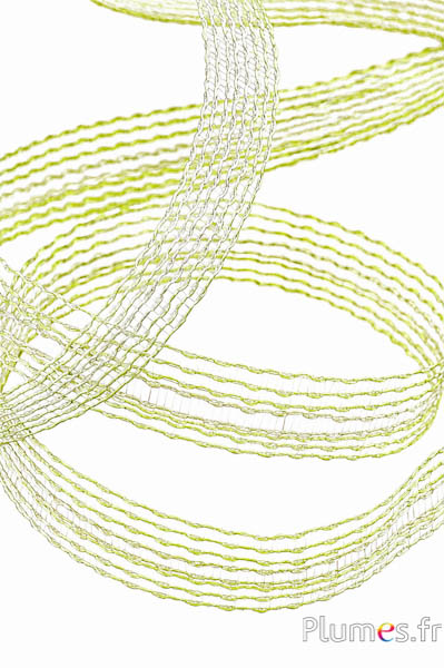 Nastro - larghezza 25 mm - verde-bianco-lime